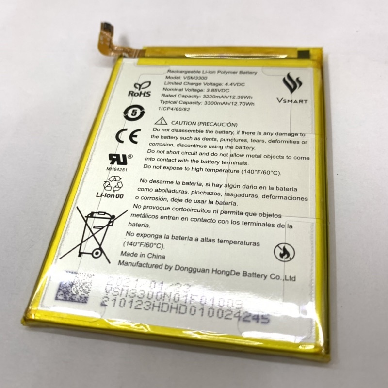 Pin Vsmart V330 bản mỹ ae mua về lấy cell