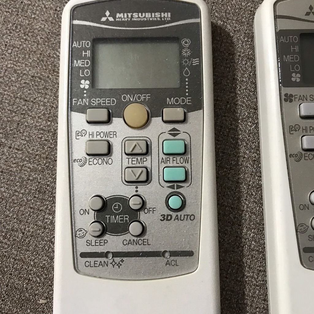 Remote điều khiển điều hòa mitsubishi heavy hàng zin