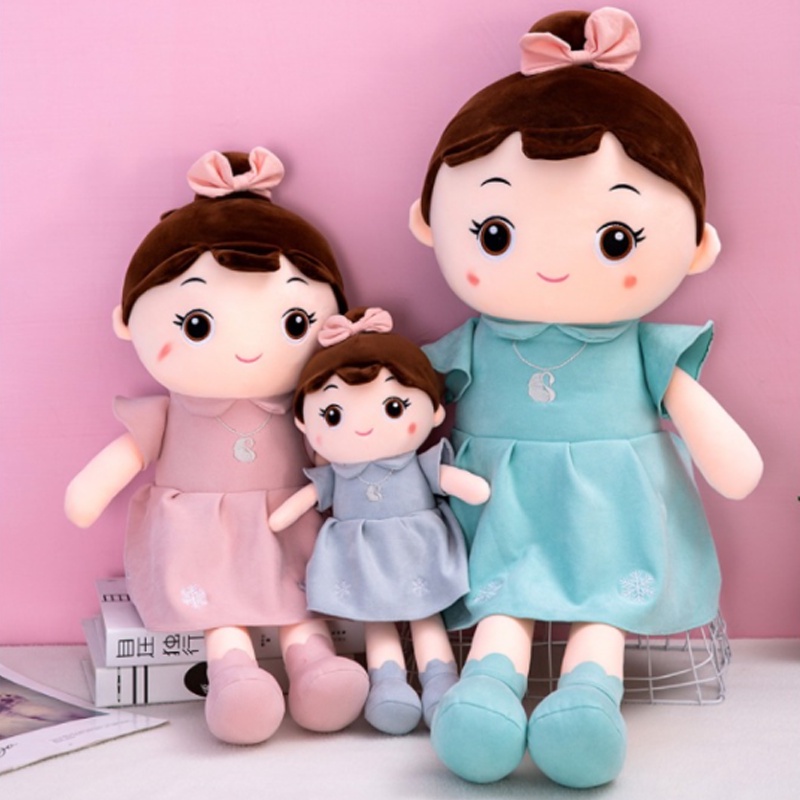Búp Bê Nhồi Bông Mềm Mại Và Hoàn Hảo Trang Trí Khu Vực Trẻ Em