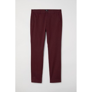 Quần H&M đỏ bordeaux size 33 auth