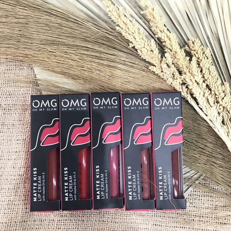 (hàng Mới Về) Son Kem Lì Lên Màu Chuẩn Đẹp Oh My Glam Kiss | BigBuy360 - bigbuy360.vn