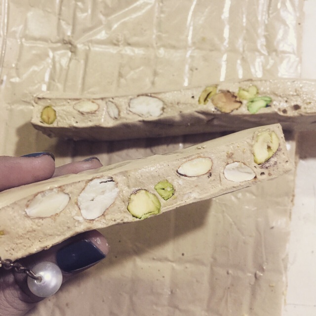 Kẹo sữa hạt Nougat vị cà phê