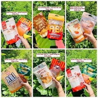 Bánh tráng Abi vị matcha, Scl, phomai, khoai môn