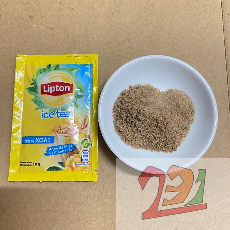 [14g] Túi Trà Hoà Tan Lipton Ice vị đào