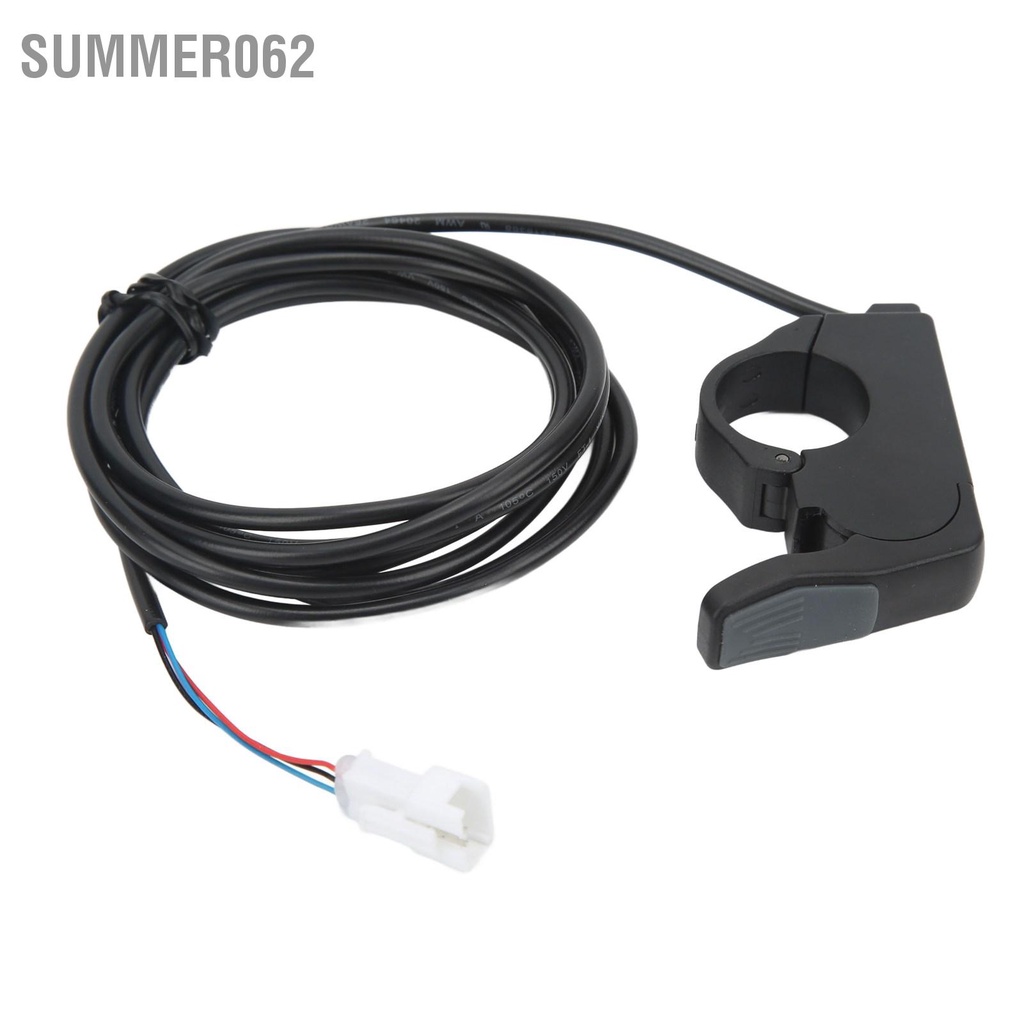 Summer062 Đạp điện Ngón tay cái của xe đạp Trái phải Bộ tăng tốc ngón chống mài mòn đa năng Chống trượt với đầu nối SM