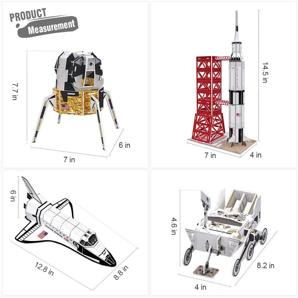 Mô hình giấy 3D CubicFun - National Geographic Space Mission - Khám phá không gian vũ trụ DS0971h