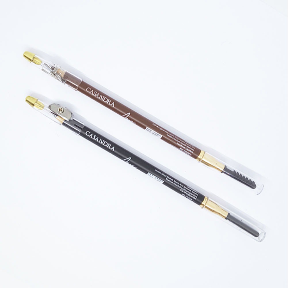 (hàng Mới Về) Bút Chì Kẻ Lông Mày Casandra Thân Gỗ | BigBuy360 - bigbuy360.vn