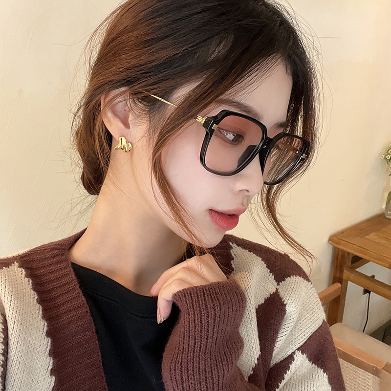 Kính Mát Thời Trang Chống Tia UV Phong Cách Nhật Hàn 2022 Cho Nữ