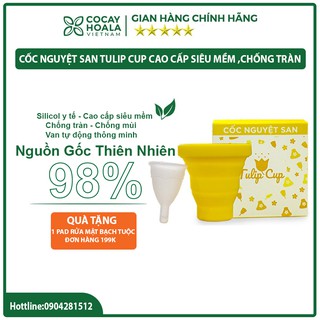 Cốc Nguyệt San - Cốc nguyệt san silicol chống tràn - chống mùi