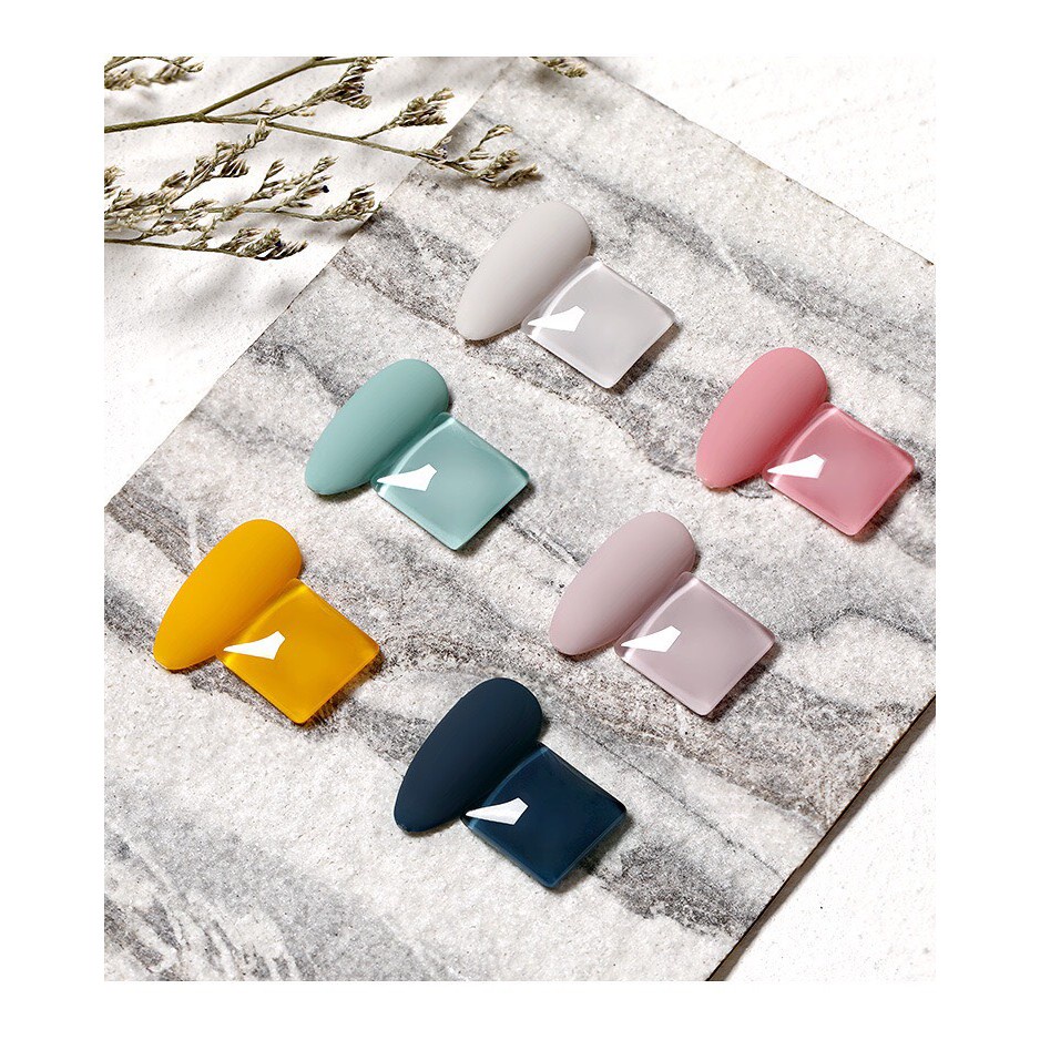Sơn gel AS Sơn móng tay gel dùng máy hơ gel sơn nail tone màu trẻ trung hồng be xanh vàng VUA SƠN AS mã BLN 15ml