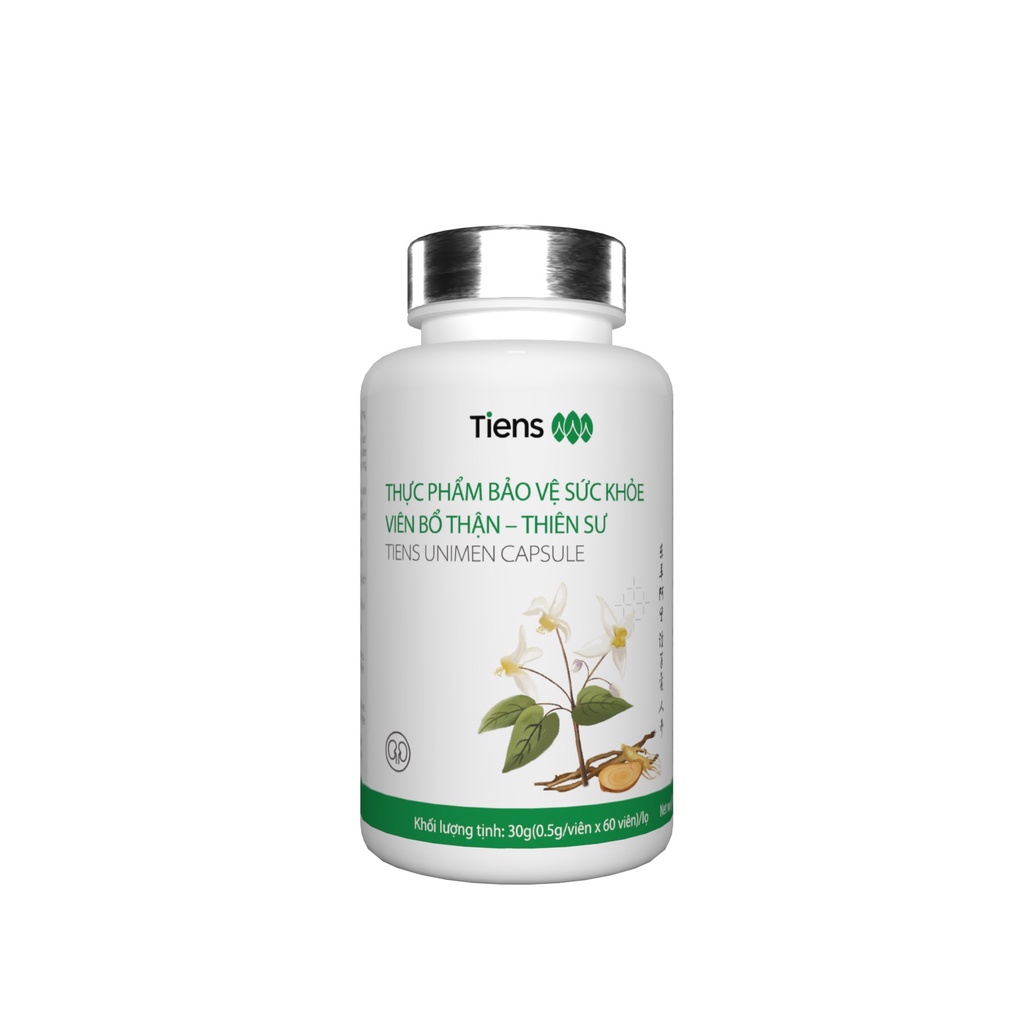 Viên bổ thận Tiens Thiên Sư bổ thận tráng dương tăng cường sinh lý hộp 60 viên