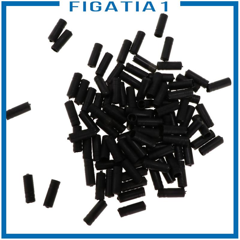 Set 100 Đầu Bọc Dây Phanh Xe Đạp Màu Đen Fiat1