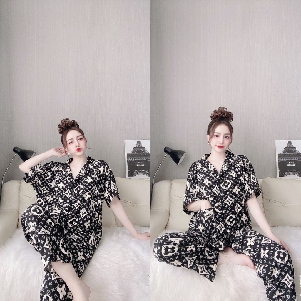 Đồ ngủ Pijama ❣️FREE SHIP❣️Đồ ngủ Nữ Dễ Thương Lụa Cao Cấp mềm mịn < 62Kg | BigBuy360 - bigbuy360.vn