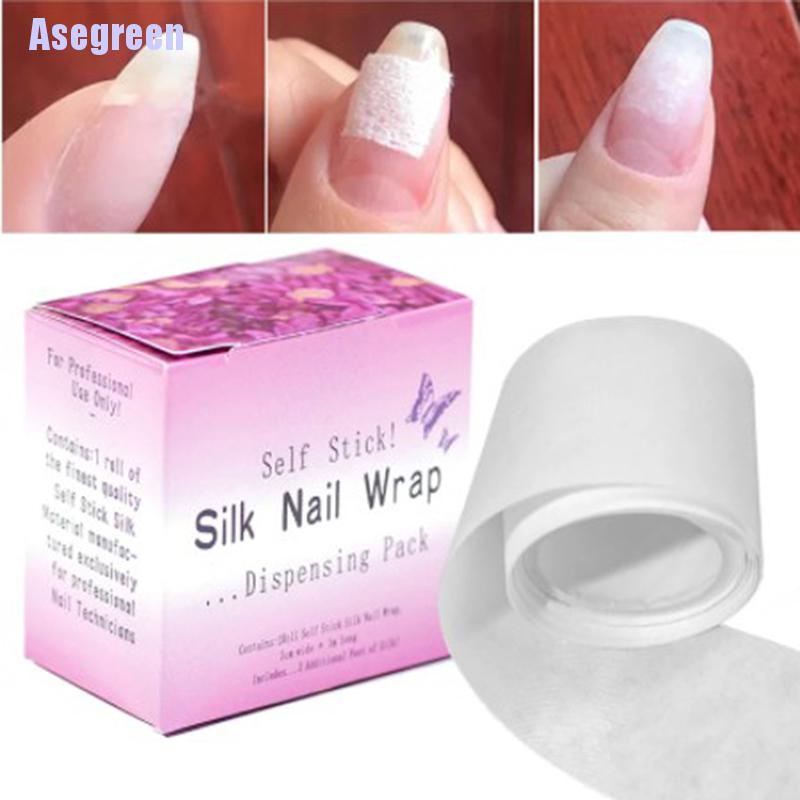(Hàng Mới Về) Cuộn Sợi Lụa Cuộn Chăm Sóc Móng Thuận Tiện