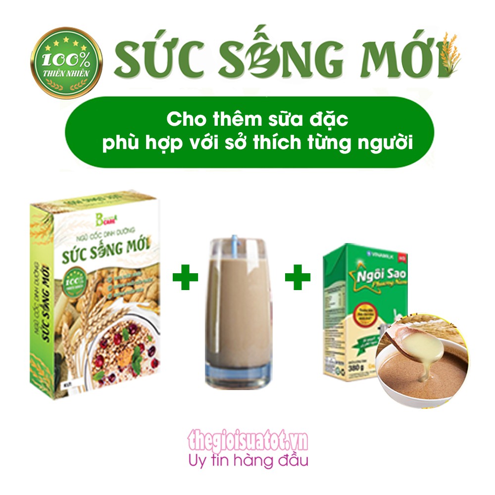 [Date Mới] Hộp 500g Ngũ Cốc Dinh Dưỡng Sức Sống Mới 26 hạt năng lượng/dinh dưỡng tự nhiên