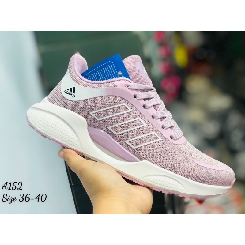 Giầy chạy bộ nữ a152 tím lợt