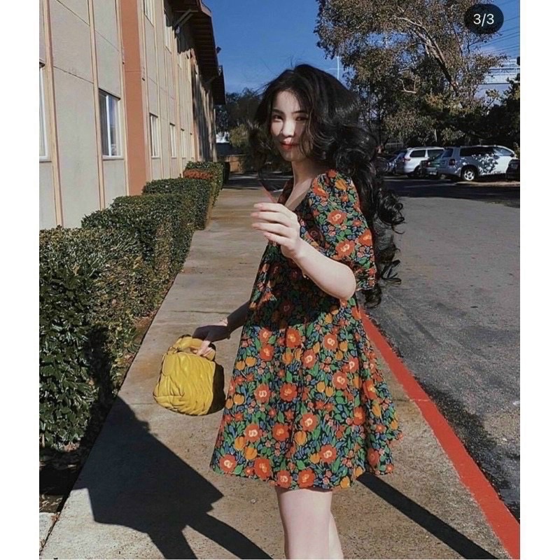 Đầm babydoll Bigsize 55kg Đến 100kg