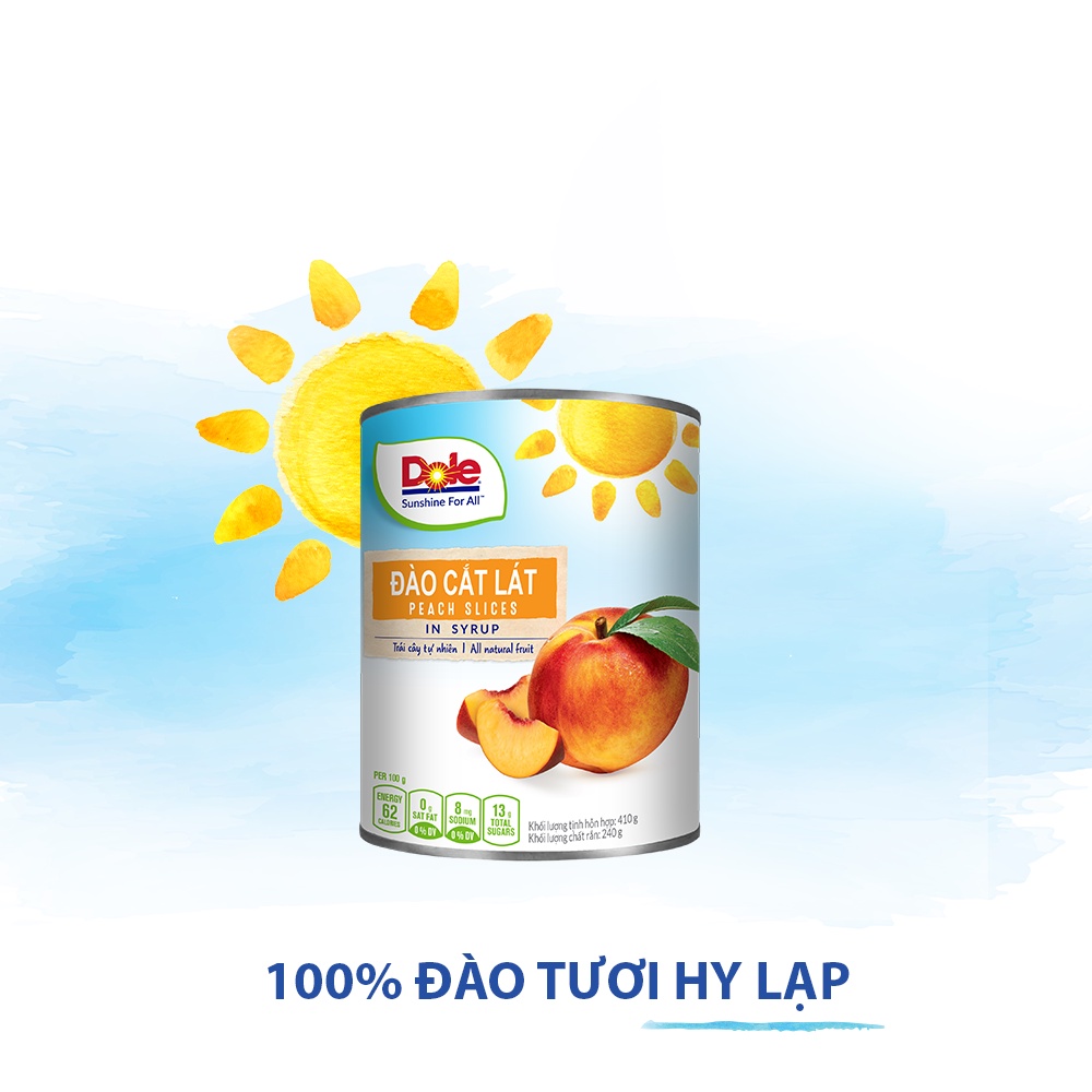 Đào Cắt Lát Dole (410g)