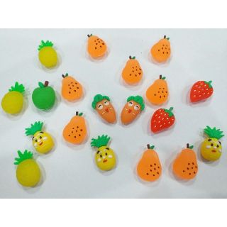 Charm cà rốt/dâu/thơm/lê/táo