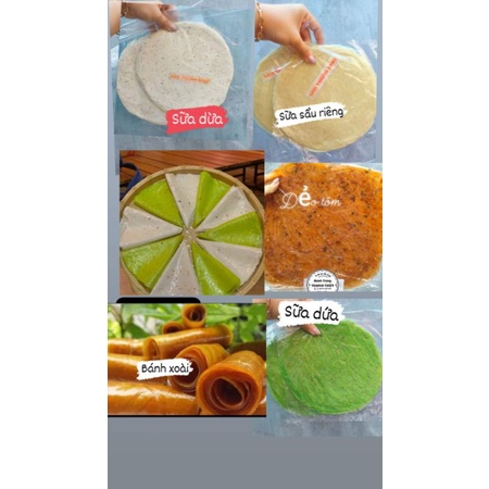 Bánh Tráng Sữa - Bánh Tráng Sầu Riêng