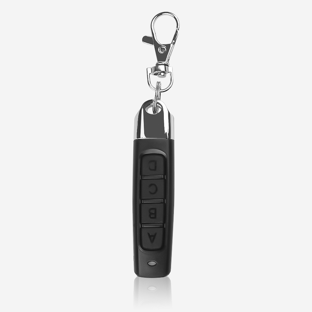 4 Channal 433mhz RF Wireless Transmitter ABCD Cloning Remote Control Key For Electoric Door Car