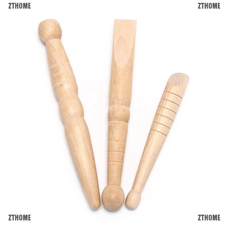 Set 3 Gậy Gỗ Mát Xa Thư Giãn Cơ Bắp