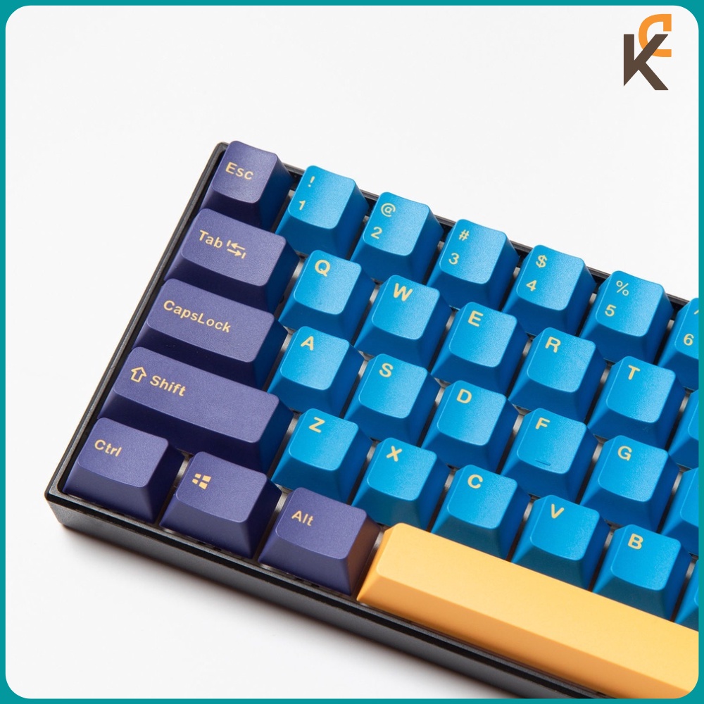 Keycap GMK Nautilus 126 nút PBT OEM In Double Shot Dành Cho Bàn Phím Cơ