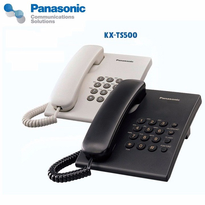 Điện thoại bàn Pana KX-TS500, hàng chính hãng bảo hành 12 tháng thumbnail