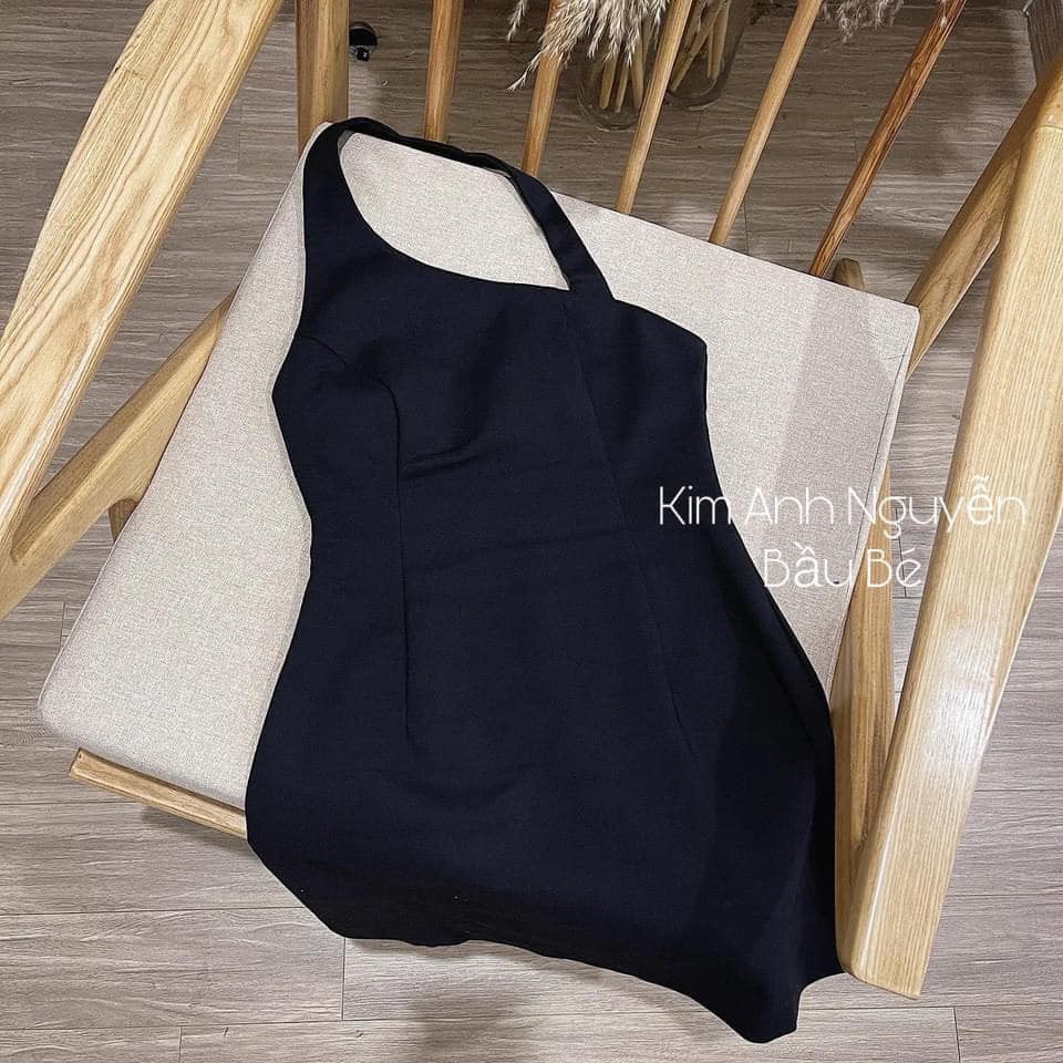 Váy yếm cổ chéo Shynstores hàng thiết kế dáng ôm có size | BigBuy360 - bigbuy360.vn