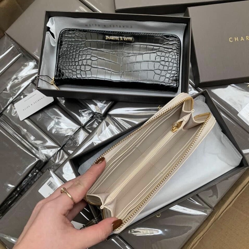 Ví Dài CNK Da Rắn  Full Box  Ví CNK Bản Xuất Siêu Đẹp