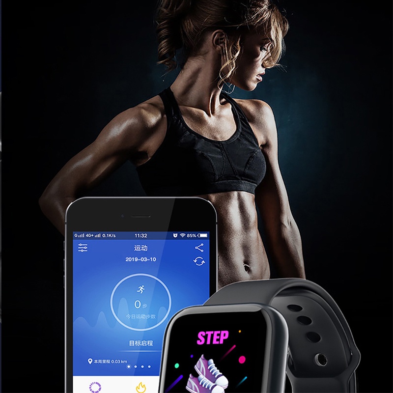 VITOG Y68 Smart Watch for IOS Android