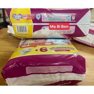 Miếng Lót Sơ Sinh Bobby Newborn 1 64 miếng