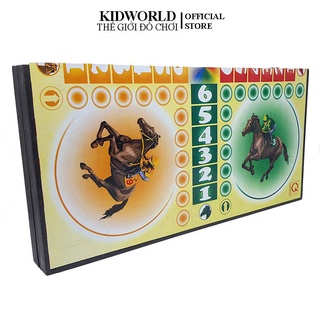 Bộ Cờ Cá Ngựa Nam Châm Cỡ Lớn 42x42CM, Trò Chơi Giải Trí Gia Đình 2-4 Người Chơi