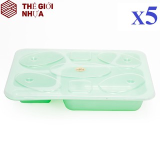 Combo 5 khay cơm lớn duy tân no.758
