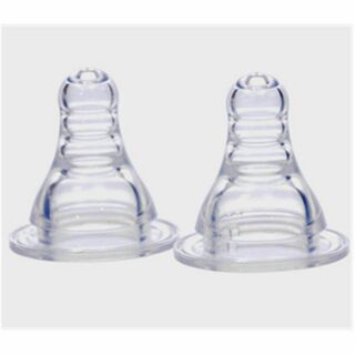 Núm ti silicone cổ hẹp Pigeon 2-3m