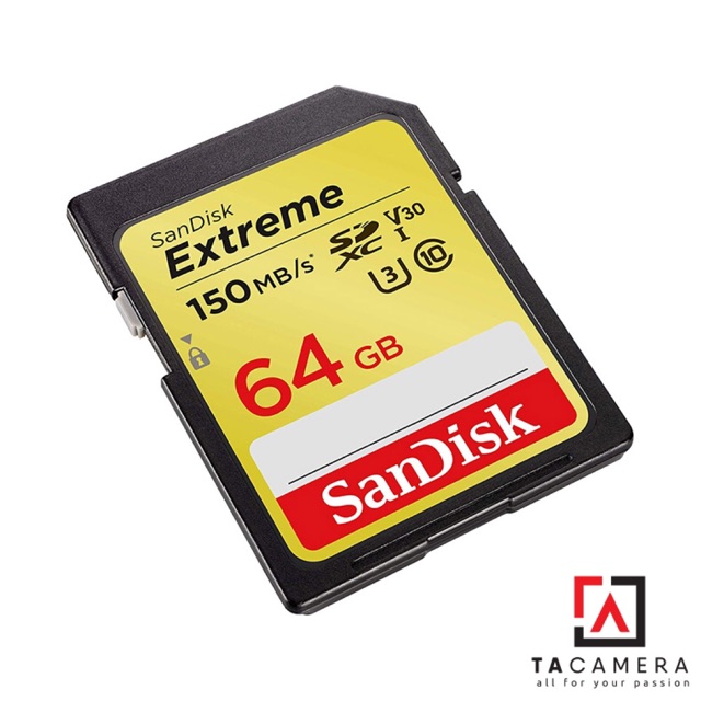 Thẻ Nhớ SDXC Extreme U3 V30 1000x 64GB 150MB/s