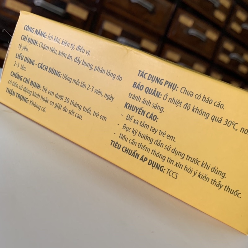 Hương Sa Lục Quân - ích khí, kiện tỳ, điều vị