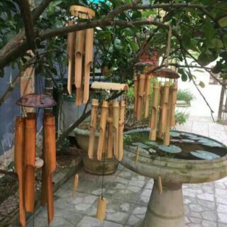 Chuông gió tre trúc nhiều dáng