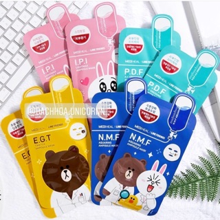 Mặt nạ hoạt hình dễ thương LineFriends của Mediheal