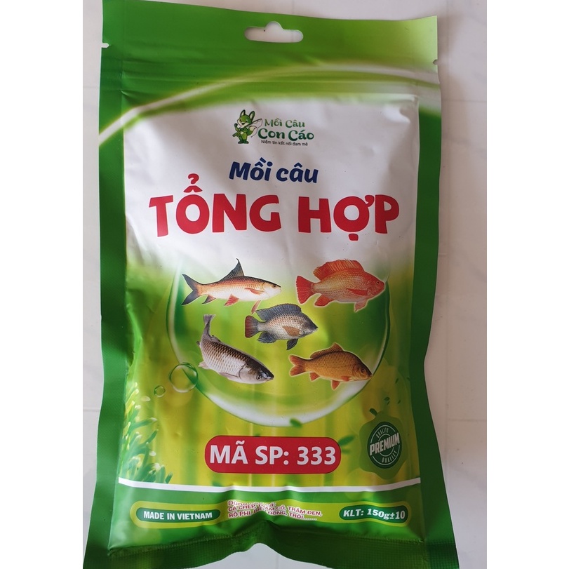 Mồi câu tổng hợp Con Cáo mã 333 (150g/gói)