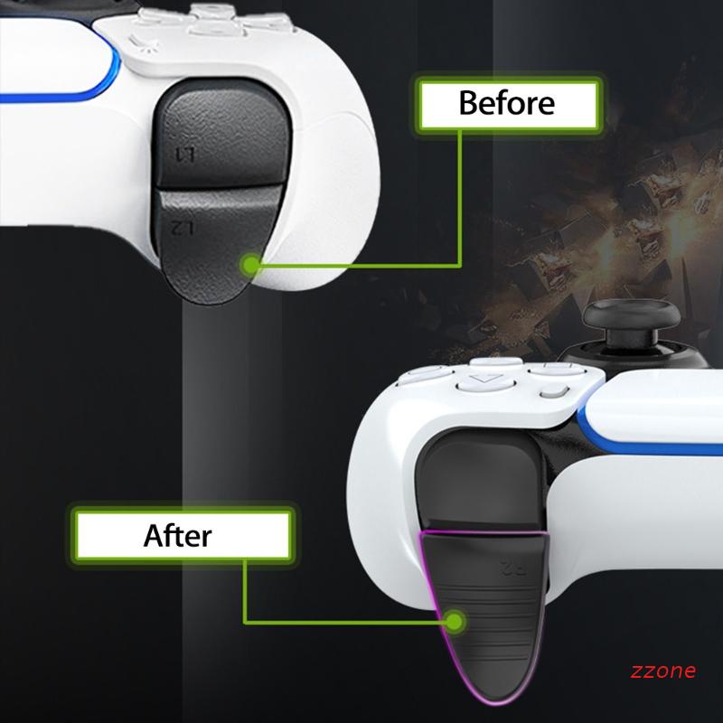 Phụ kiện kích hoạt L2 R2 chống trượt thay thế cho máy chơi game PS5