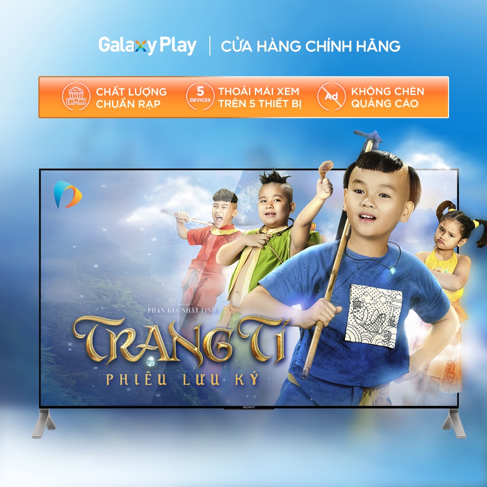 Toàn quốc [E-voucher] - Phim thuê Trạng Tí Phiêu Lưu Ký trên ứng dụng Galaxy Play