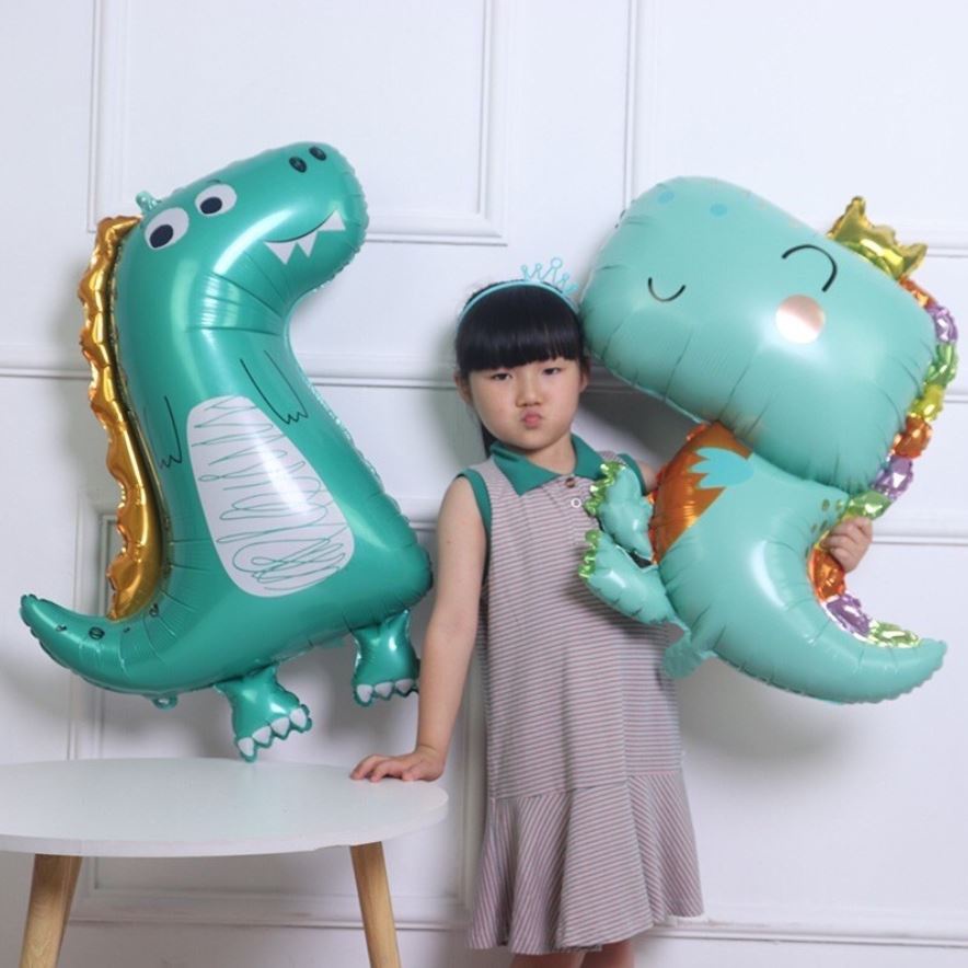 Bóng tráng nhôm hình khủng long siêu cute