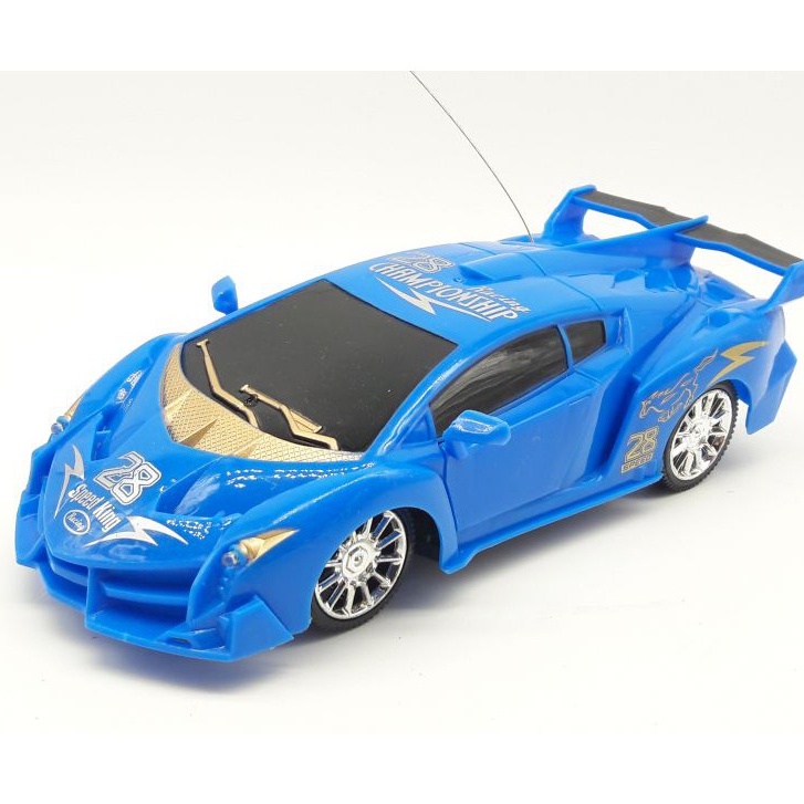 Xe điều khiển có đèn trước - HT- 56 màu đỏ màu cam