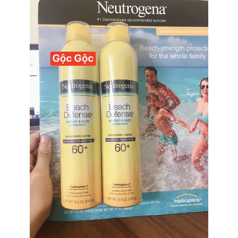 [SẴN - BILL US] XỊT CHỐNG NẮNG NEUTROGENA 240ml