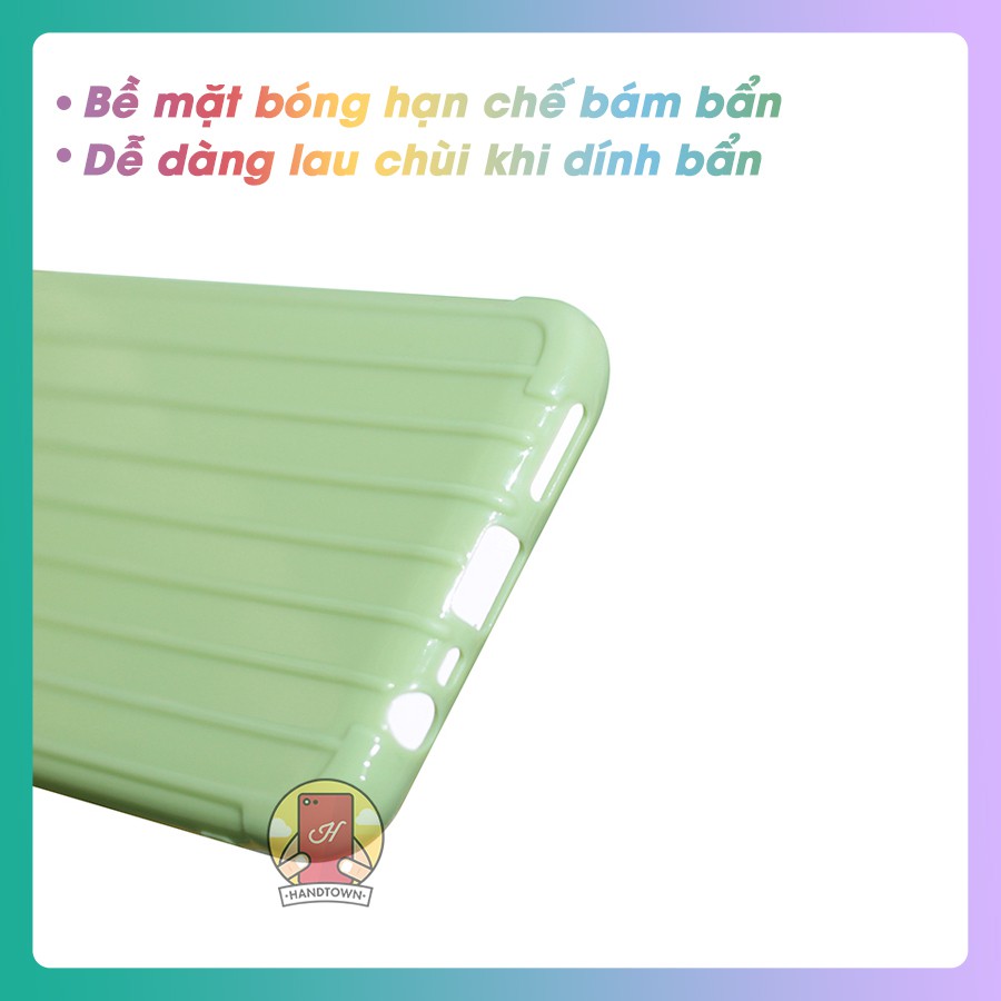 Ốp Lưng Dẻo Vali Chất Sọc Dành Cho Oppo A1K / Realme C2 / A5 / A3S / F11 Pro / K3 / Realme X / Reno / K5 / Realme X2 /XT