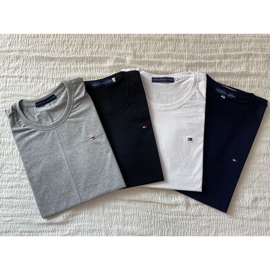 Áo hoodie Cặp Vải Cotton Thêu logo TOMMY Thời Trang