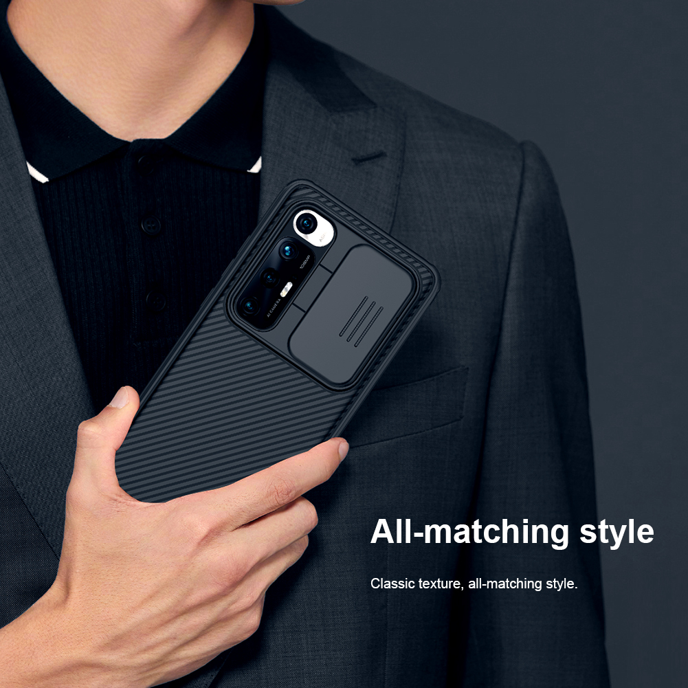 Ốp Điện Thoại Nillkin CamShield Pro Bằng PC Nắp Trượt Bảo Vệ Camera Cho Xiaomi Mi 10S