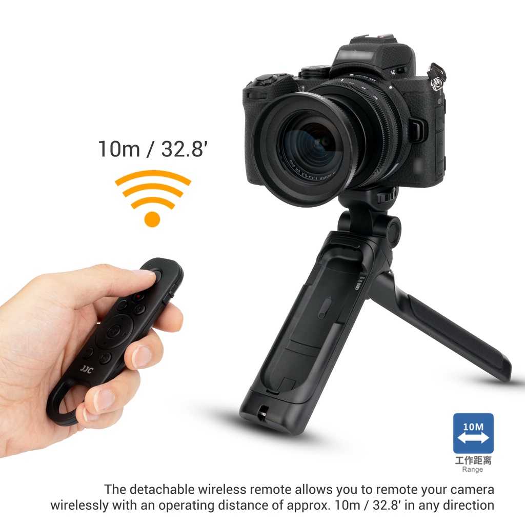 Bộ Phụ Kiện Tay Cầm Và Chân Máy Ảnh Không Dây Cho Nikon Z FC, Z50, P950, A1000, B600 & P1000 Câm Phạm Vi Bluetooth Subtitua Nikon ML-L7 | BigBuy360 - bigbuy360.vn