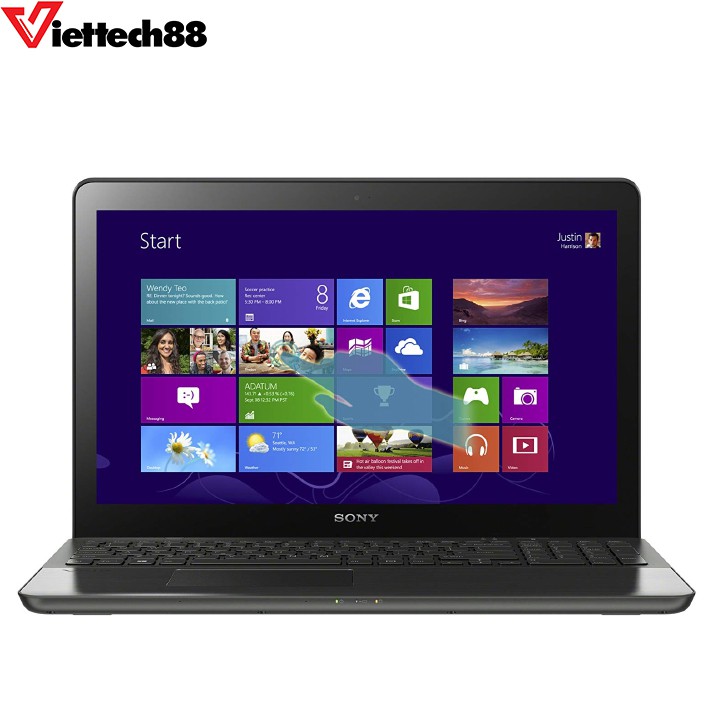 Laptop Sony SVF15AA1QW Core i5 3337U Ram 8Gb SSD 128Gb + HDD 500Gb GT 735M Màn 15.6 inch FHD Toch | WebRaoVat - webraovat.net.vn